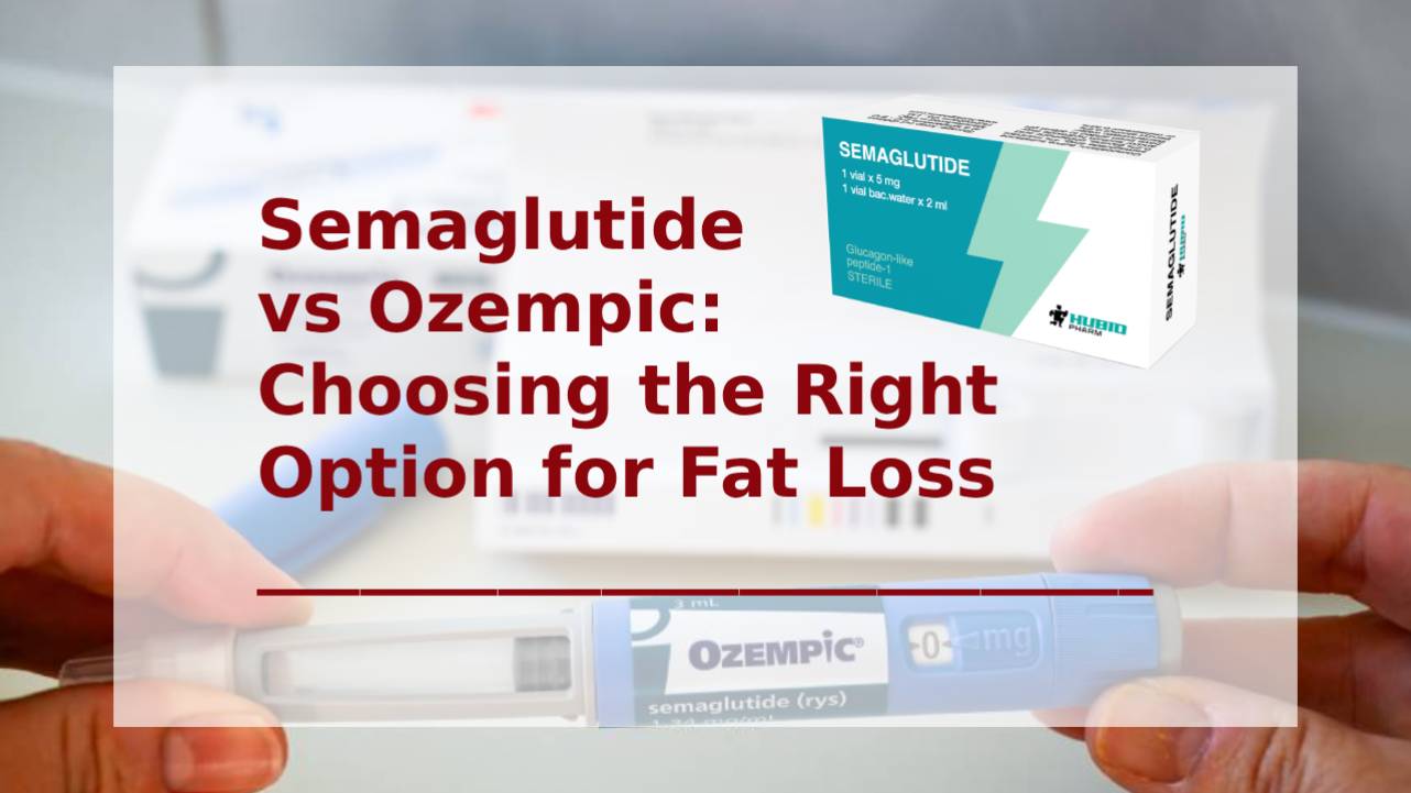 Semaglutide vs Ozempic